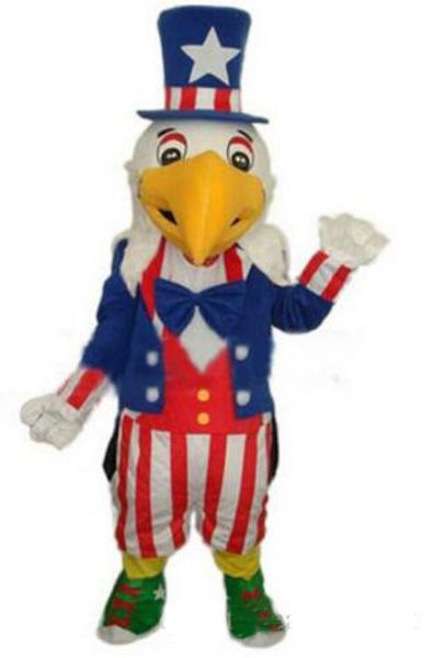 

2019 advertising mascot eagle costume animal mascot customized carnival mascot costumes, Red;yellow