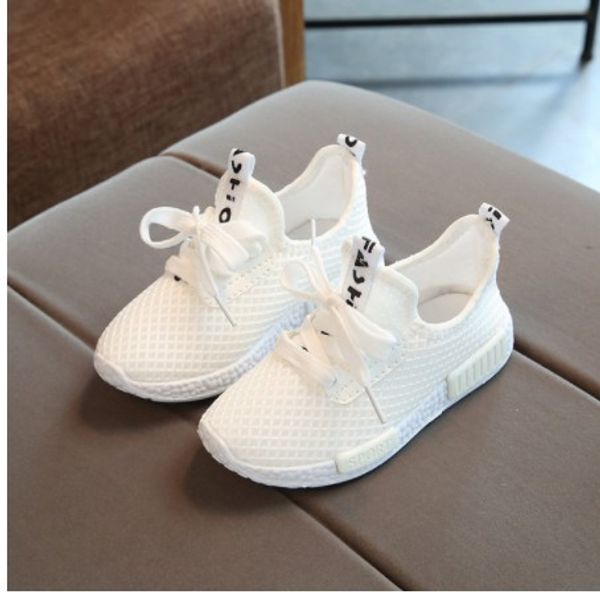 

new summer kids shoes 2019 fashion mesh casual children sneakers for boy girl toddler baby breathable sport shoe size 27-37, Black;red