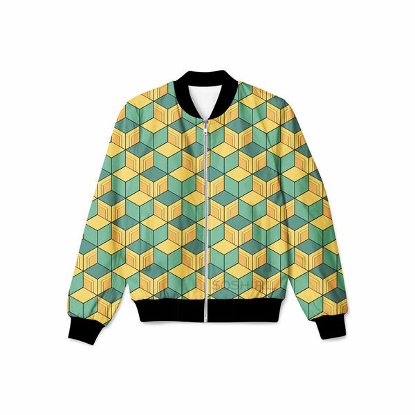 

soshirl colorful plaid jacket men harajuku anime jackets winter/autumn bomber jacket funny hip hop streetwear couple, Black;brown