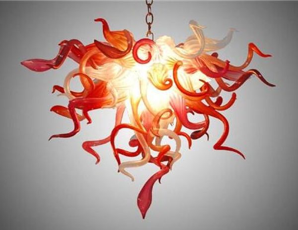 Lampade Made in China Lampadario personalizzato colorato in vetro di Murano soffiato a mano di piccole dimensioni per l'illuminazione di centrotavola nuziali
