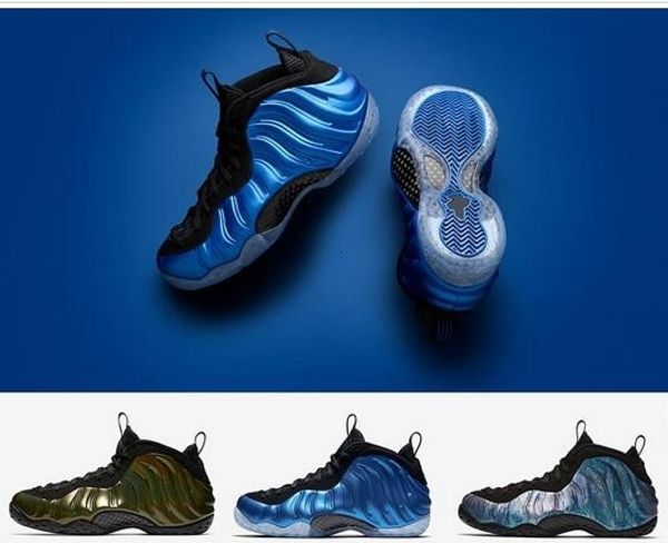 

new basketball shoes penny hardaway mens sports sneakers foams one og royal eggplant metallic red mens trainers size 8-13 on sale