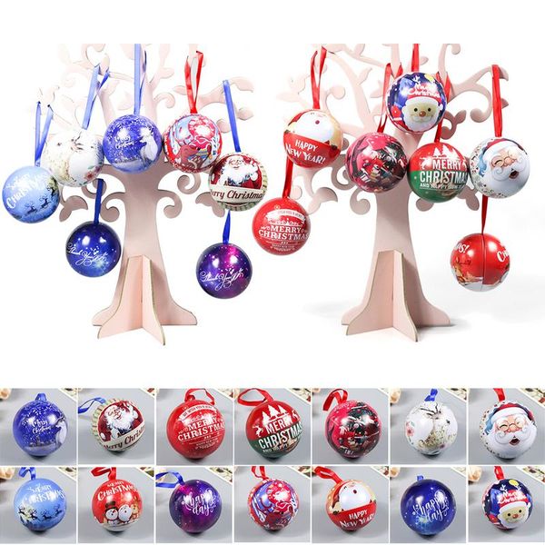 

christmas balls storage box xmas balls christmas tree decorations hanging ornament candy box decorations for home