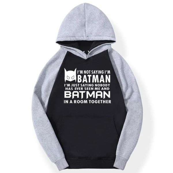 

harajuku men's raglan hoodies fleece warm movie funny hooded fashion casual hip hop mens sweatshirt streetwear, Black