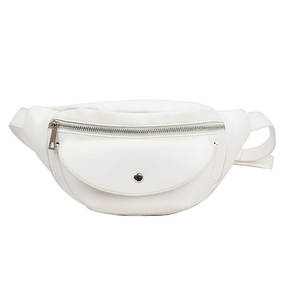 

simple pu leather fanny packs fashionable chest bag versatile waist bags designer fashion pu leather fanny pack a1