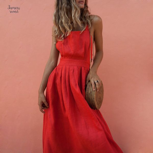 

dress sundress criss cross midi women summer off shoulder sleeveless bow backless casual beach boho dress, Black;gray