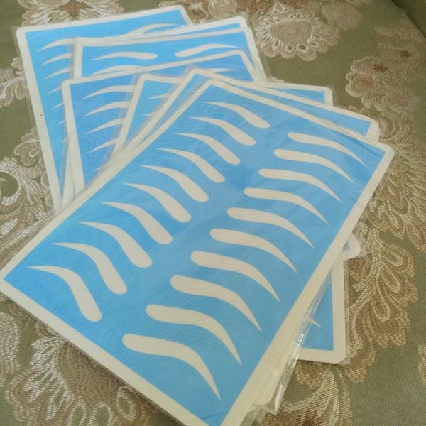 

1pcs blue rubber eyebrow fake skin permanent tattoo practice skin permanent makeup eyebrow tattoo practice skin