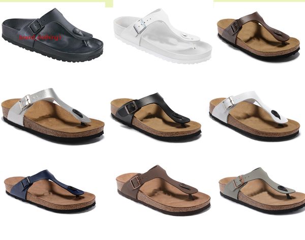 

2019 new style thin strap designer shoe madrid men s woman flat sandals casual classics buckle summer beach slipper genuine leather slippers