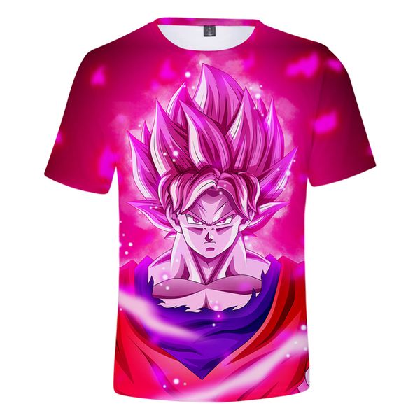 

Tshirt Dragonball Shirts Clothing Print Anime Shirt Men Tshirt Anime Clothes 3D Short Sleeve Loose Clothing
