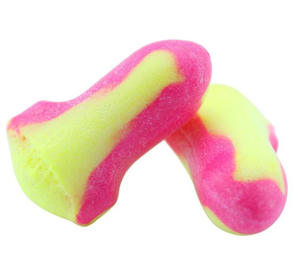 Foam Soft Travel Sleeping EarPlugs Noise Reduction Ear Protector Soundproof Earplugs Traveling Swimming Protective earmuffs free shipping