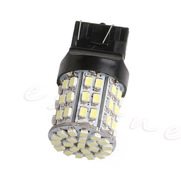 

drop ship 1 white 12v t20 64smd 1206 auto tail turn signal brake led lights
