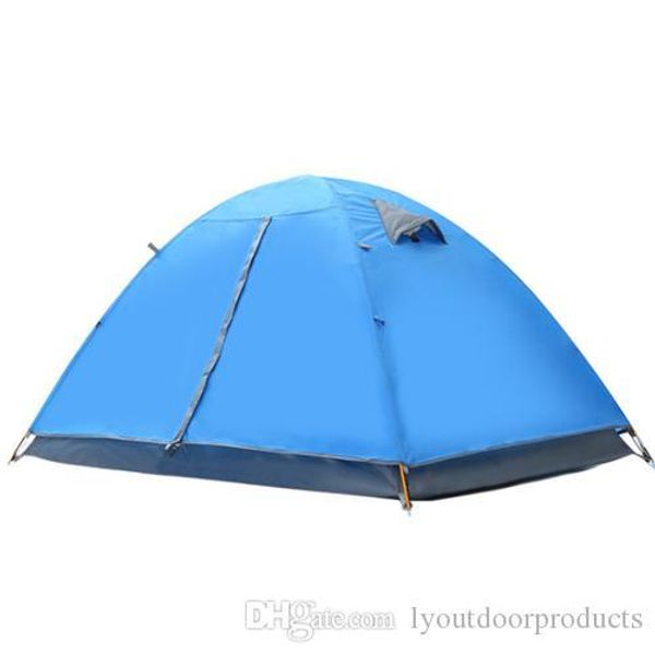 

outdoor tent mountaineering camping camping double season wild thick waterproof rainproof ultra light double layer equipment
