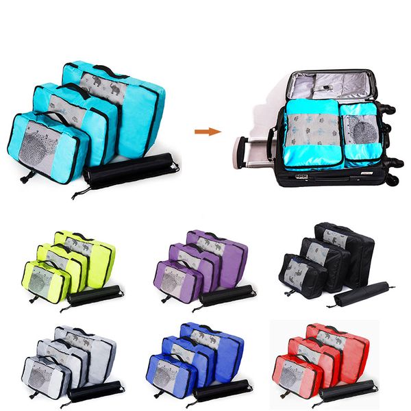 

2019 новый нейлон дорожная сумка организатор мужчины женщины ручная кладь складная большой емкости водонепроницаемый мешок перемещения сетки