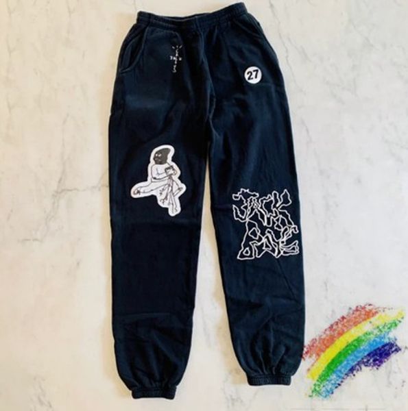 

black sweatpants women men 1 pants drawstring joggers sweatpants
