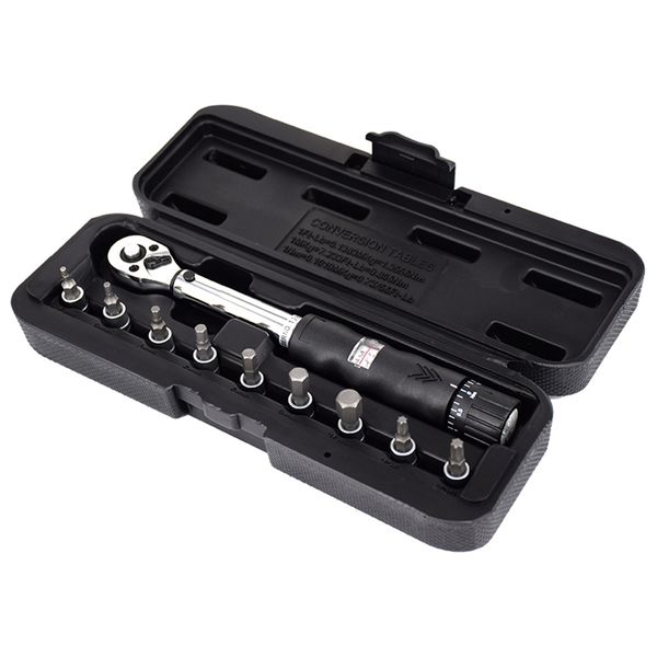 

1/4inch dr 2-14nm bike torque wrench set bicycle repair tools kit ratchet mechanical torque spanner manual wrenches