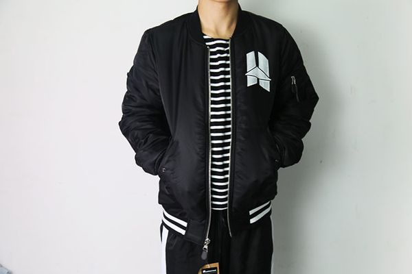 

ma1 bomber flight jackets men winter designer hombres male coats reversible bomber baseball jackets ing, Black;brown