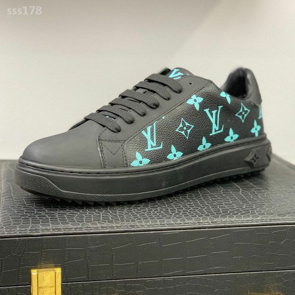 

fashionable 2020 autumn and winter new high-shoe men's shoes leather men's europe and america shoes fashion trend shoes, Black