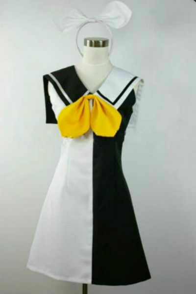 

vocaloid «rin» kagamine коплей на заказ лбой ѬазмеѬ коплей ком, Black;red