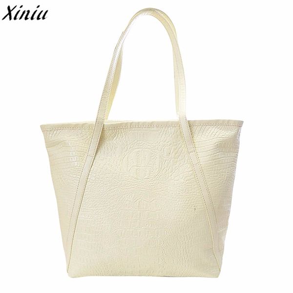 

casual women crocodile shoulder bags big tote bags large capacity handbag