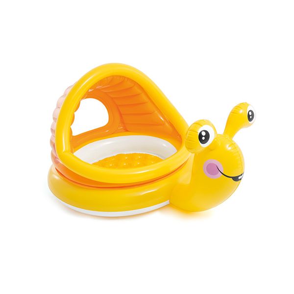 

intex 57124 snail inflatable swimming pool circle college style paddling pool baby bathtub sandbox oceans ball