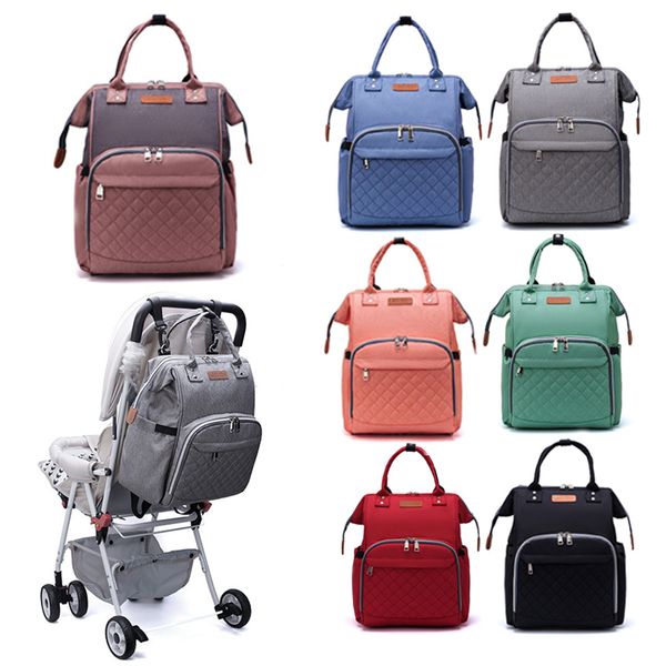 

мумия материнства подгузник сумка большой емкости нейлон мамочка рюкзаки детские сумки путешествия рюкзак уход для ребенка подгузник руки