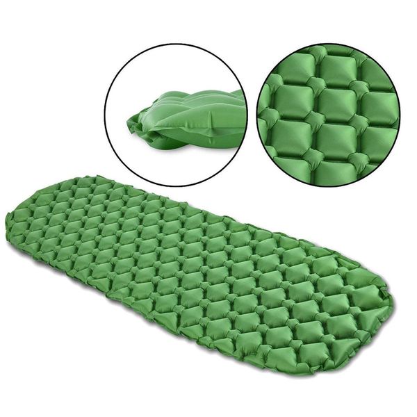 

inflatable sleeping mat camping mattress inflatable roll mat compact and moisture proof for hiking, backpacking, hammock,tent