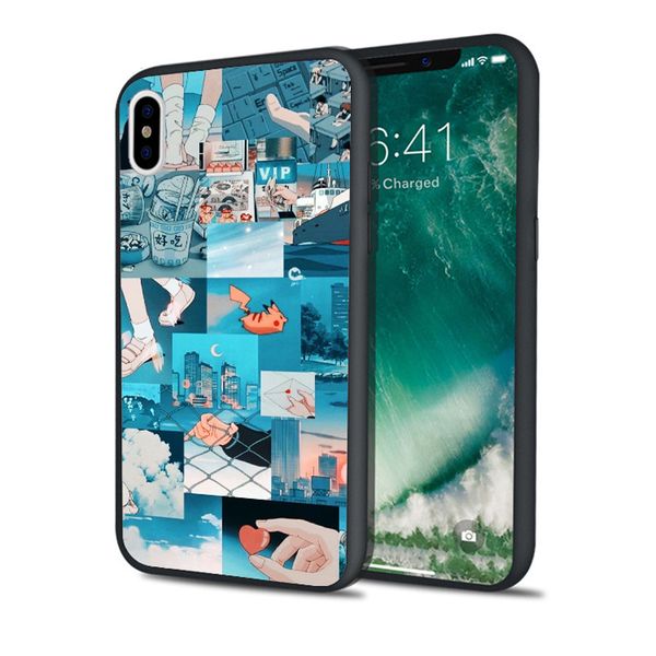 

fundas аниме vaporwave арт чехол для iphone 11 pro xs max хг 8 7 6s plus 5s se 5 case мягкий силиконовый чехол
