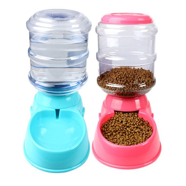 

automatic pet feeder for dogs and cats pet food dispenser animal food bowl gravity design home