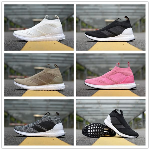 

2018 new ace 16 + purecontrol ultra beckham uncaged casual socks running shoes mens women white black pink sports sneakers 36-45
