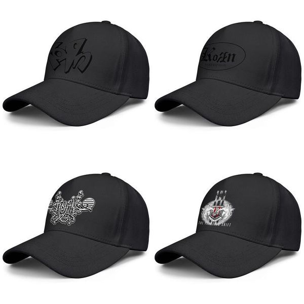 

men's and women's baseball caps cricket novelty unique fashion trucker hat cool-korn-logo korn-logo-design korn-bakersfield-logo, Blue;gray