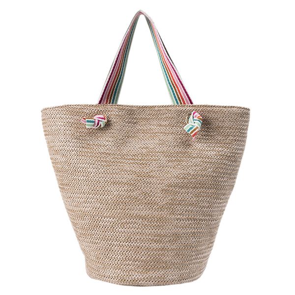 

straw shoulder bags for women summer beach bag ladies crossbody messenger bag female travel handbags totes