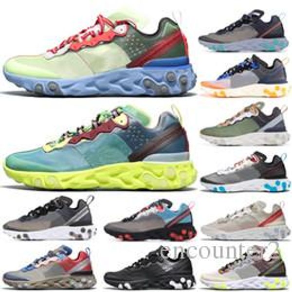 

react element 87 55 men running shoes women trainers sneakers sports mens trainer shoes sail light bone royal tint us 5.5-11