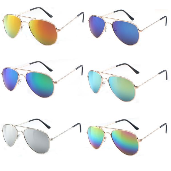 

2019 new brand children goggle girls alloy sunglasses fashion boys girls baby child classic retro cute sun glasses uv400, White;black