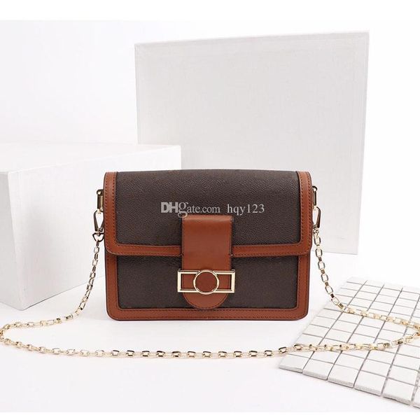

latest arrival women shoulder bags luxury dauphine handbag woman alphabet pattern designer bag size 25x19x9cm model m43599