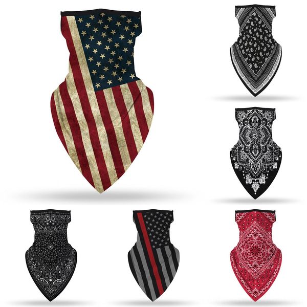 

kbvfw fashion new fishing scarf mask blocking bandana face headband cycling hiking outdoor head scarf headwear shield, Black