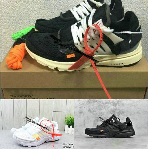 

2020 new presto v2 ultra br tp qs off black white red x casual shoes air cushion prestos women men trainer sneakers