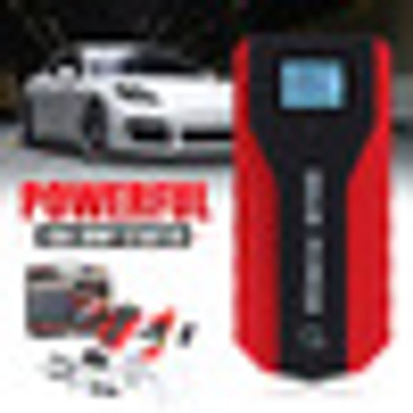 

multifunction jump starter 69900mah 12v 2usb 600a portable car battery charger power bank starting device