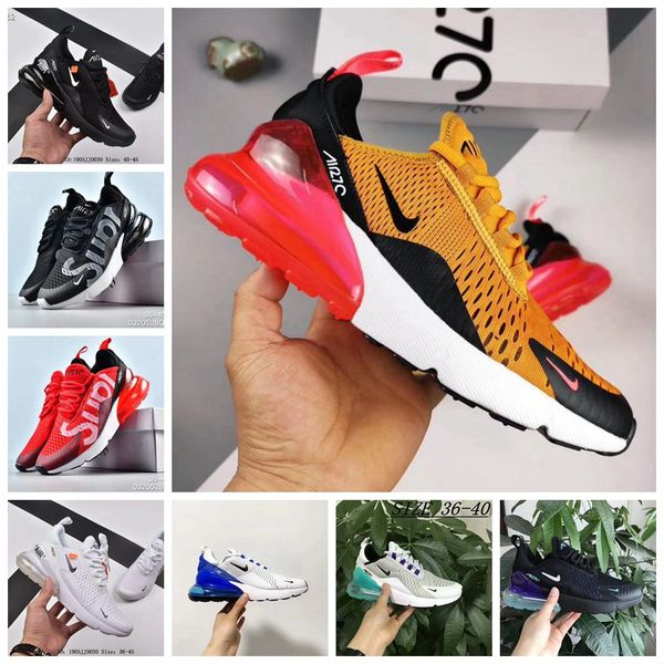 

2018 270 parra air punch p blue mens women running shoes triple white university olive volt habanero 27c flair 270s sneakers 36-45
