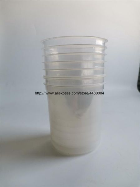 

paint mixing cup kit, 600ml spray gun pps type h / o quick cup, no cleaning cups and collars