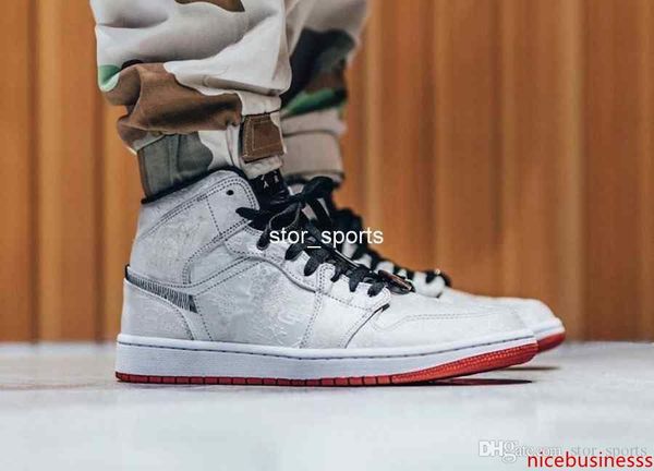 

2019 new release clot x 1 mid fearless edison chen mens basketball shoes 1s designer sport sneakers cu2804-100 eur 40-45