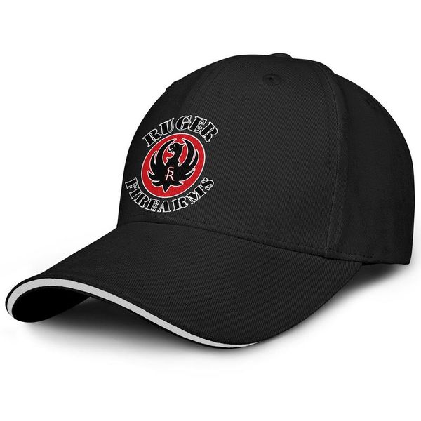 

ruger firearms red black fashion baseball sandwich hat cool original truck driver cap gwg blue logo arms makers for responsible, Blue;gray
