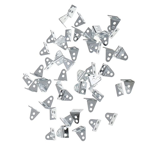 

40 pieces l-shaped angle iron for architectural model toy car part robotics