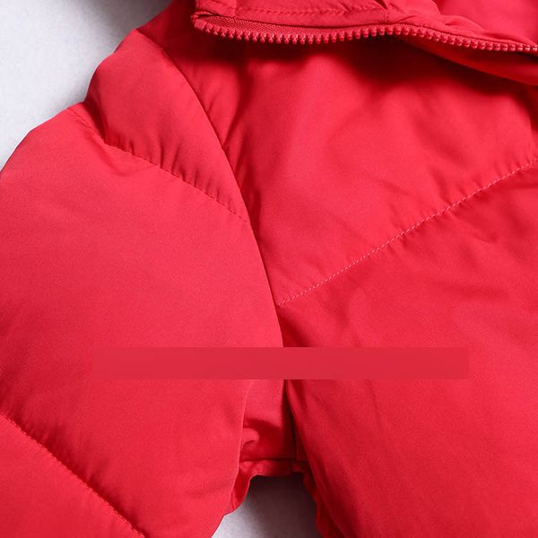 

bu26 knock cost-effective benifit 80 white duck down cute short hooded down jacket women's, Black;white