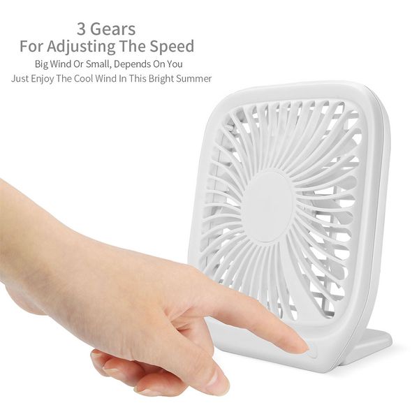 

portable mini usb charging noiseless deskelectric fan gift decoration