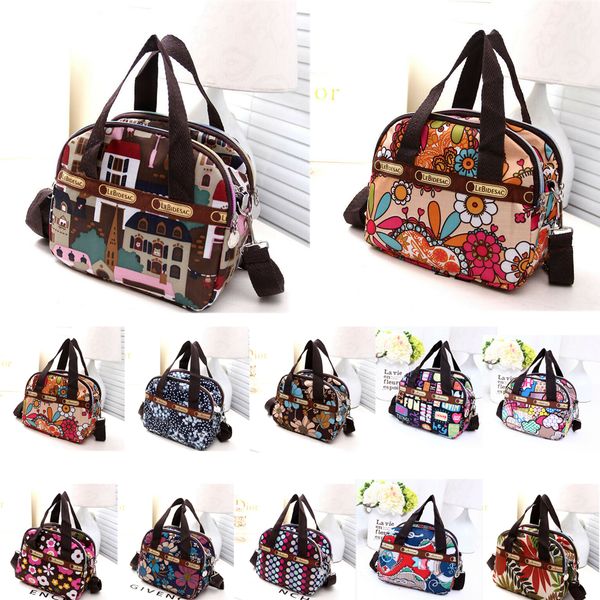 

new pretty women handbag waterproof nylon shoulder bag travel multi-pocket messenger handbag tote vintage