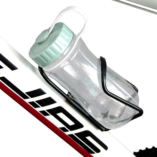 

велосипед алюминиевый сплав бутылки воды держатель (черный