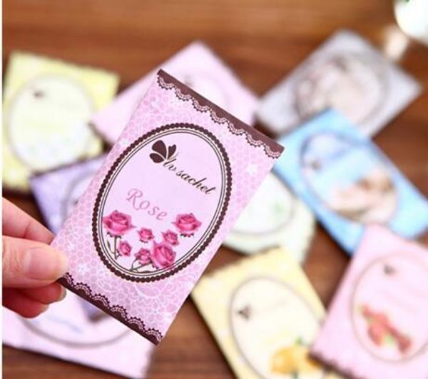 

new natural multi-functional air freshener sachet for homes car mini scent bag different fragrances bags rose lemon violet ing