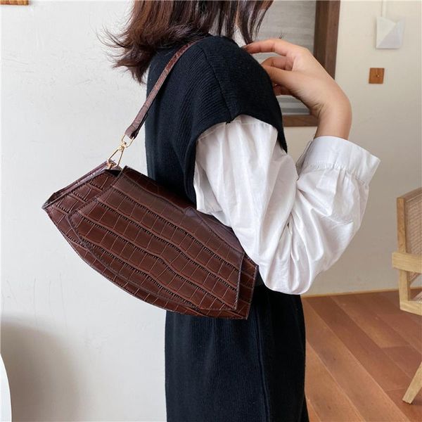 

women shoulder bag luxury retro crossbody bag underarm package shoulder stone handbag bolsa feminina bolsas de mujer #t1g