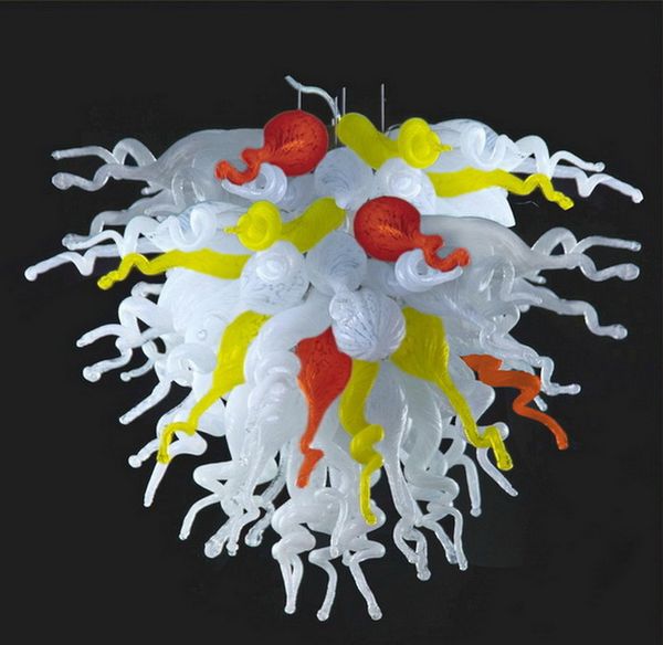 

modern new house decoration chandelier small lamp led light source dale chihuly style hand blown glass art chandelier light