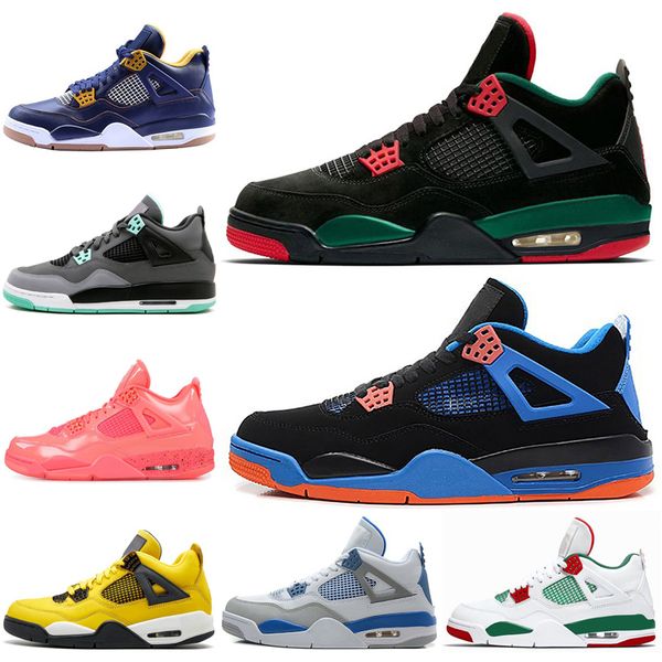 

what the bred 4s air j&d rto men basketball shoes 4 fiba silt red singles day cactus jack mens trainers athletic sports sneaker