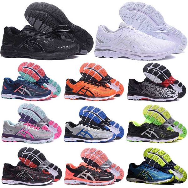 

ASIC GEL-KAYANO 23 Mens Running Shoes sneaker For Men Chromatic triples black white womens Top Athletics New Womens Desigenr Sneakers 36-45